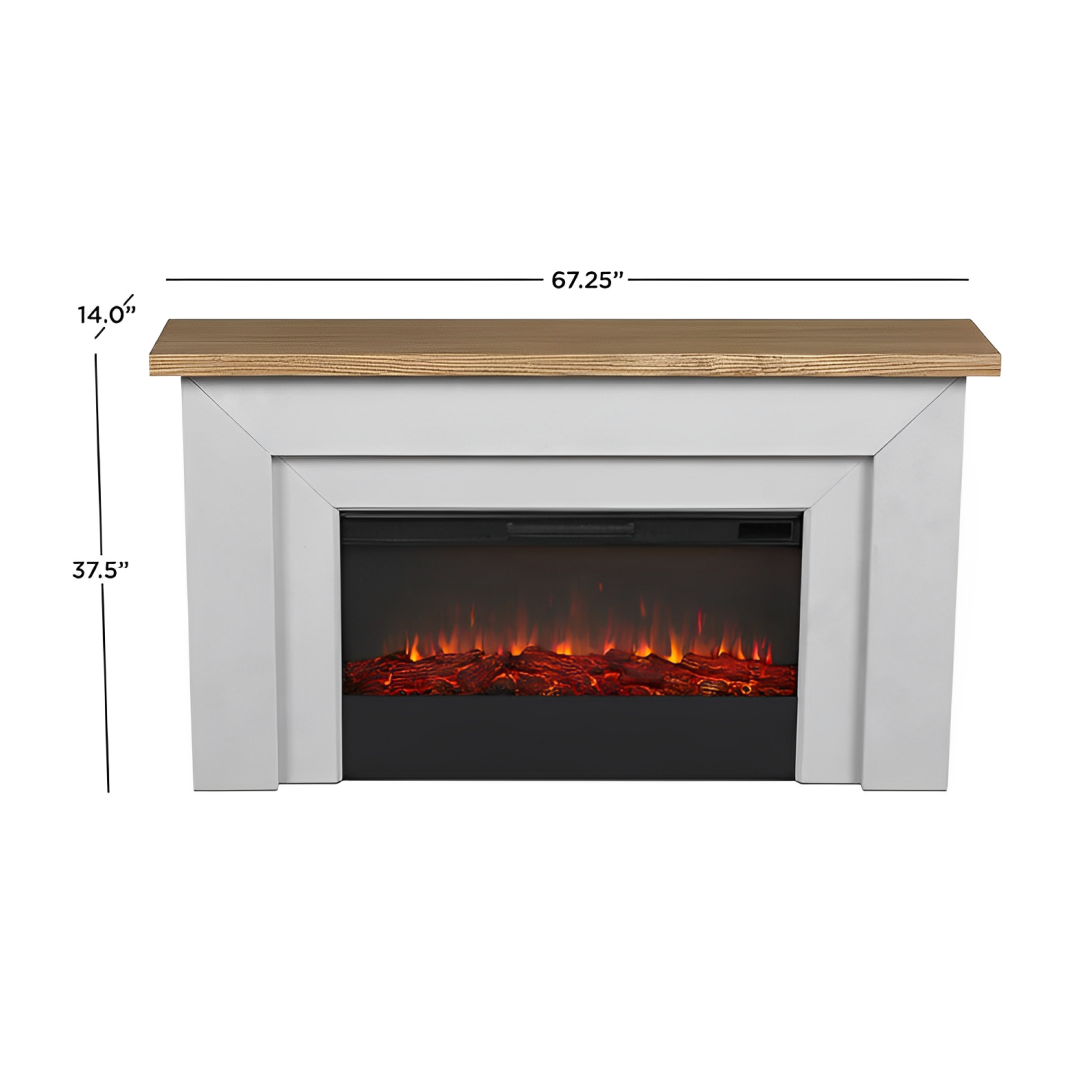 🔥 RealFlame® Cheminée Électrique – Chaleur et Style pour Votre Intérieur !