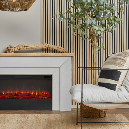 🔥 RealFlame® Cheminée Électrique – Chaleur et Style pour Votre Intérieur !