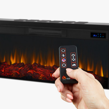 🔥 RealFlame® Cheminée Électrique – Chaleur et Style pour Votre Intérieur !