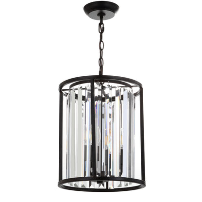 Bevin Metal/Crystal LED Pendant